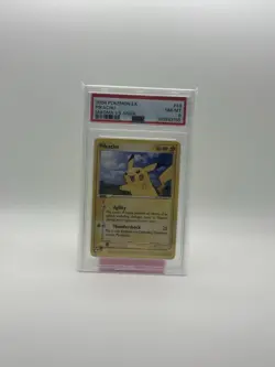 Pokemon EX 2004 Team Magma vs Aqua Pikachu #43/95 PSA 8 - Image 1