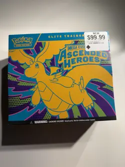 Pokemon TCG Mega Evolution Ascended Heroes Elite Trainer Box Dragonite Zekrom - Image 2