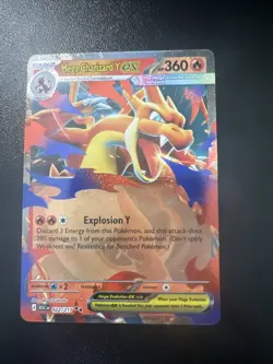 Pokemon Mega Charizard Y Ex Mega Evolutions- Ascended Heros 022/217 NM - Image 1