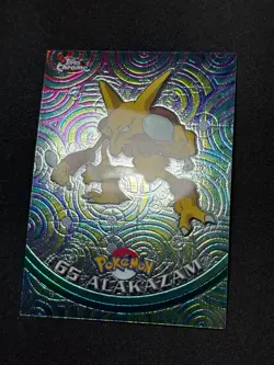 Pokemon Alakazam #65 Topps Chrome Base Holo Copy 2 NM - Image 2