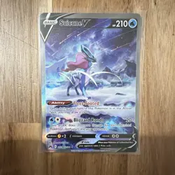 Pokemon TCG Suicune V GG38/GG70 Crown Zenith Ultra Rare Holo 210HP English - Image 1