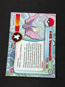 Pokemon Venomoth #49 Topps Chrome Base Holo NM - Image 3