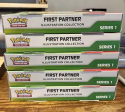Pokemon First Partner Illustration Collection Series 1 Lot of 5 Sealed - *READ* - Image 2