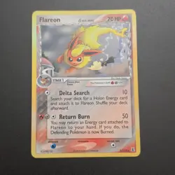 Flareon 5/113 Delta Species Normal-Holo Pokemon TCG LP English - Image 1