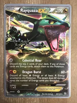 Pokemon Rayquaza EX World Championships 2013 85/124 Moderately Played - Image 1
