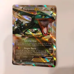 Rayquaza EX - 85/124 - Ultra Rare Pokemon Dragons - Image 1