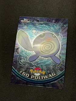 Pokemon Poliwag #60 Topps Chrome Base Holo NM - Image 2