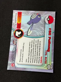 Pokemon Poliwag #60 Topps Chrome Base Holo NM - Image 3