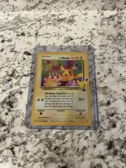 Pokemon ______'s Pikachu 24/53 Wotc Promo Holo 50 HP - Image 1