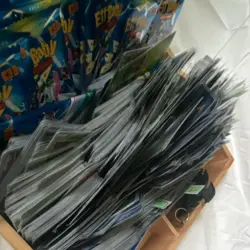 Pokemon TCG Mixed Lot Zoroark, Shellder, Elf Baby Packs, Wooden Box - Image 2