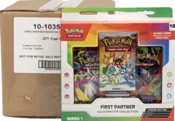 Pokemon FIRST PARTNER ILLUSTRATION COLLECTION SERIES 1 Sealed Case - Image 2