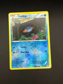 Pokemon Mudkip Reverse Holo Common XY - Primal Clash 33/160 NM - Image 1