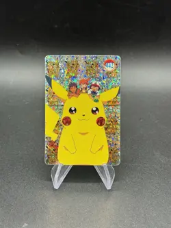 Pikachu Gang Holo Pokemon Vintage Pocket Monsters Vending Prism Sticker 442 - Image 1
