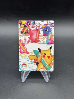 Pikachu Gang Holo Pokemon Vintage Pocket Monsters Vending Prism Sticker 442 - Image 2