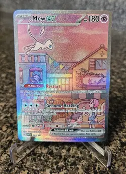 Mew EX Black Star Promo #53 Pokemon SV 151 Ultra Premium Collection Full Art NM - Image 1