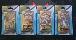Pokemon Dragon Majesty Blister Pack Full Art Set! - Image 1