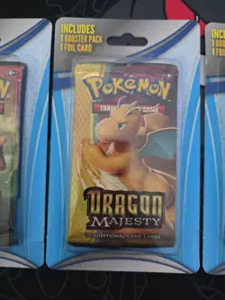 Pokemon Dragon Majesty Blister Pack Full Art Set! - Image 3