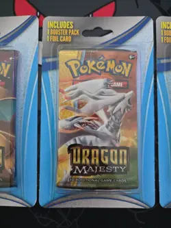 Pokemon Dragon Majesty Blister Pack Full Art Set! - Image 4