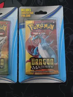 Pokemon Dragon Majesty Blister Pack Full Art Set! - Image 5
