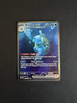 Pokemon Scarlet & Violet 151 Blastoise ex 200/165 Special Illustration Rare NM - Image 1