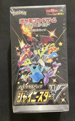 Pokemon Shiny Star V s4a Japanese Booster Box Factory New Sealed - Image 1