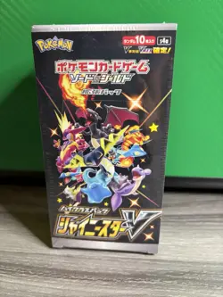 POKEMON SHINY STAR V S4a BOOSTER BOX - JAPANESE NEW & Factory SEALED US Seller - Image 1