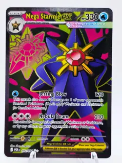 Mega Starmie ex 102/088 Pokemon TCG Perfect Order Ultra Rare Holo NM - Image 1