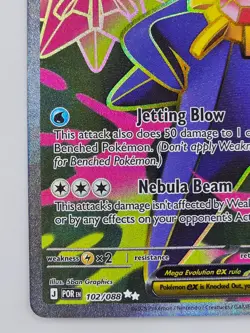 Mega Starmie ex 102/088 Pokemon TCG Perfect Order Ultra Rare Holo NM - Image 5