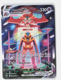 DEOXYS VMAX GG45/GG70 HOLO VMAX RARE CROWN ZENITH GALARIAN GALLERY POKEMON NM - Image 1