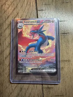 Pokemon Company Salamence ex 187/159 Sv09 Journey Together SIR Holo 320 HP EN - Image 1