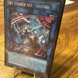 SKY STRIKER ACE - SHIZUKU Alt Art SECRET RARE L26D-ENS26 NEAR MINT YUGIOH - Image 3