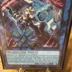 SKY STRIKER ACE - SHIZUKU Alt Art SECRET RARE L26D-ENS26 NEAR MINT YUGIOH - Image 4