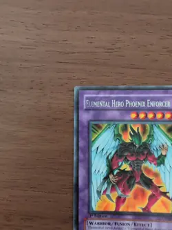 Elemental Hero Phoenix Enforcer DP05-EN012 1st Edition Rare YuGiOh - Image 3
