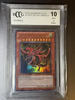 2010 Yugioh Limited Edition Slifer the Sky Dragon (Legendary Coll) BCCG 10 - Image 1