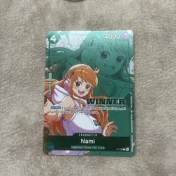 One Piece TCG Nami P-102 – Winner Pack 2026 Vol.2 – EN – NM - Image 1