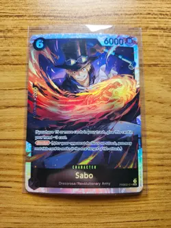 Sabo PRB02-014 SR One Piece TCG NM Canadian Seller! - Image 1