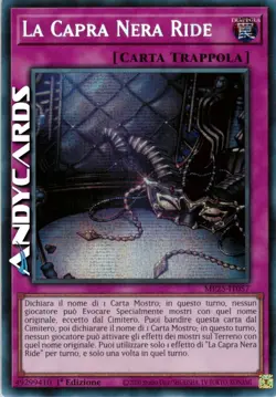 LA CAPRA NERA RIDE • Segreta Prismatica SP • MP25 IT057 • 1Ed • Yugioh ANDYCARDS - Image 1