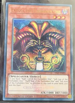 YuGiOh! Exodia The Forbidden One 2025 World Championship EUR 25LP-EN000 - Image 4