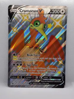 Cramorant V SWSH086 Jumbo Card Black Star Promo Holo Pokemon TCG English - Image 3