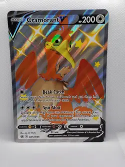 Cramorant V SWSH086 Jumbo Card Black Star Promo Holo Pokemon TCG English - Image 4