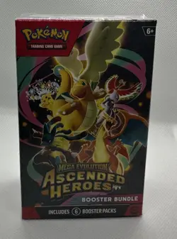 Pokemon Ascended Heroes Booster Bundle TCG Factory sealed - Image 1