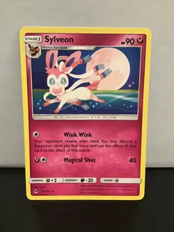 Sylveon 87/131 Rare Pokemon Forbidden Light - Image 1