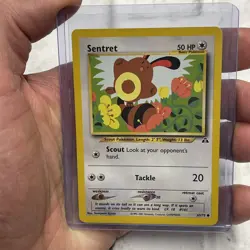 SENTRET - Neo Discovery Set - 63/75 - Common - Pokemon Card - NM Near Mint Vtg - Image 1