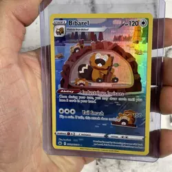 Bibarel GG25/GG70 Pokemon TCG Crown Zenith: Galarian Gallery NM/MT Pokemon Card - Image 1