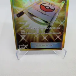Pokemon Rescue Stretcher 165/147 SM Burning Shadows Secret Rare Gold - Image 5