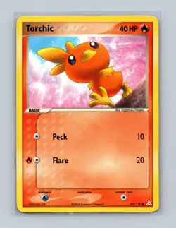 Torchic 83/83 Common Holon Phantoms Lightly Played - Image 1