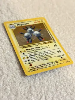 Pokemon TCG Magneton Base Set 9/130 Holo Rare 1999-2000 Pokemon TCG - Image 3