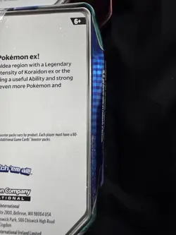 Pokemon TCG Paldea Legends Tin Bundle Koraidon EX & Miraidon EX Factory Sealed - Image 5