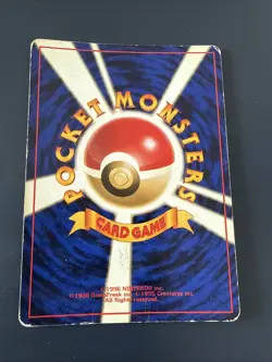 1997 Japanese Pokemon Jungle Venomoth Holo Rare No.049 Old Back - Image 2