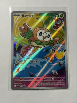 Pokemon TCG First Partner Illustration Collection Rowlet / Litten / Popplio Mint - Image 2